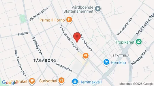 Lägenheter att hyra i Helsingborg - kort over placeringen