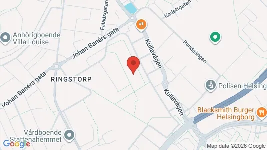 Lägenheter att hyra i Helsingborg - kort over placeringen