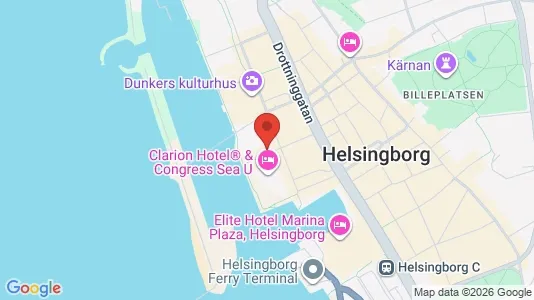 Lägenheter att hyra i Helsingborg - kort over placeringen