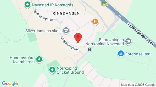 Lägenheter att hyra i Norrköping - kort over placeringen