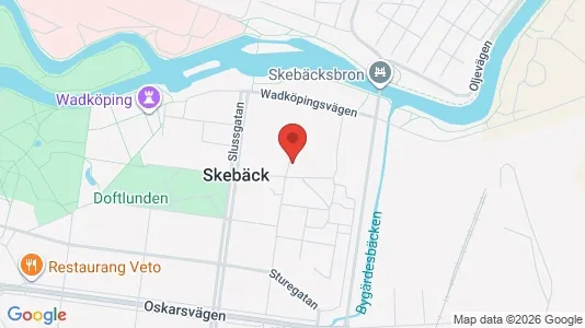 Lägenheter att hyra i Örebro - kort over placeringen
