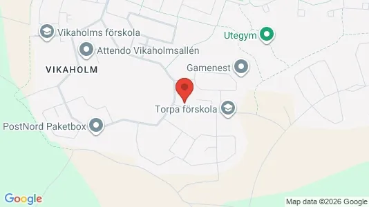 Lägenheter att hyra i Växjö - kort over placeringen