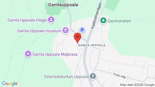 Lägenheter att hyra i Uppsala - kort over placeringen