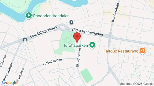 Lägenheter att hyra i Norrköping - kort over placeringen