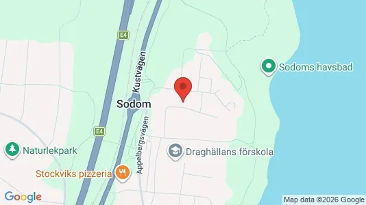 Lägenheter att hyra i Sundsvall - kort over placeringen