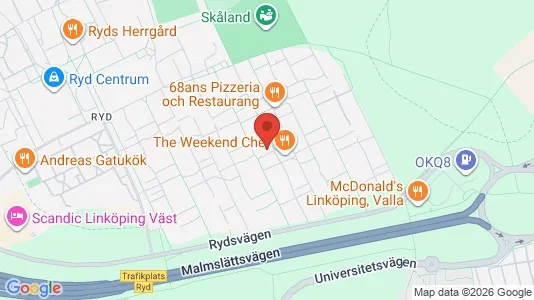 Lägenheter att hyra i Linköping - kort over placeringen