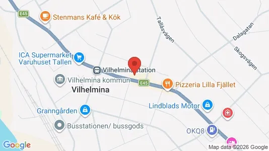 Lägenheter att hyra i Vilhelmina - Bild från Google Street View