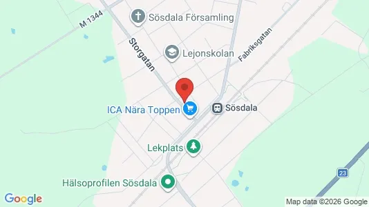 Lägenheter att hyra i Hässleholm - kort over placeringen