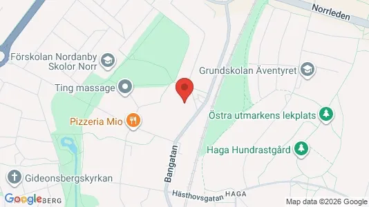 Lägenheter att hyra i Västerås - kort over placeringen