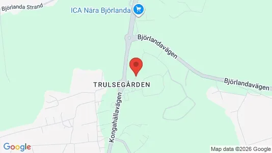 Lägenheter att hyra i Västra hisingen - kort over placeringen