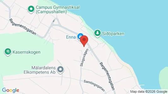 Lägenheter att hyra i Strängnäs - kort over placeringen