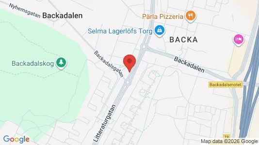 Lägenheter att hyra i Norra hisingen - kort over placeringen