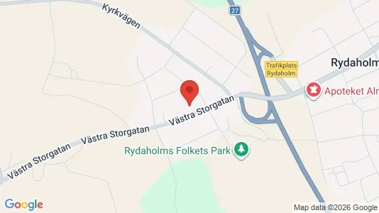Lägenheter att hyra i Värnamo - kort over placeringen