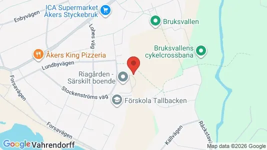 Lägenheter att hyra i Strängnäs - kort over placeringen