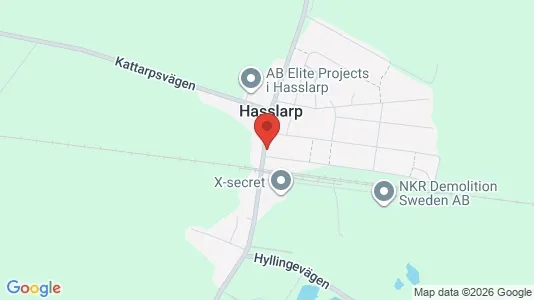 Lägenheter att hyra i Helsingborg - kort over placeringen