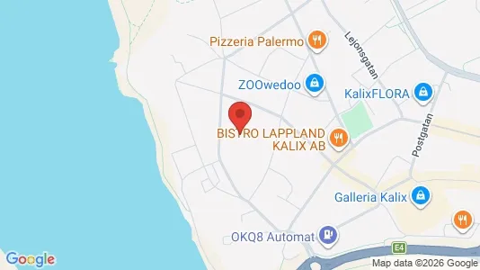 Lägenheter att hyra i Kalix - kort over placeringen