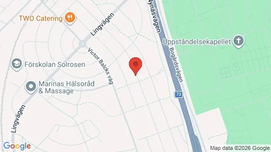 Lägenheter att hyra i Söderort - kort over placeringen