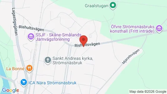 Lägenheter att hyra i Örkelljunga - kort over placeringen