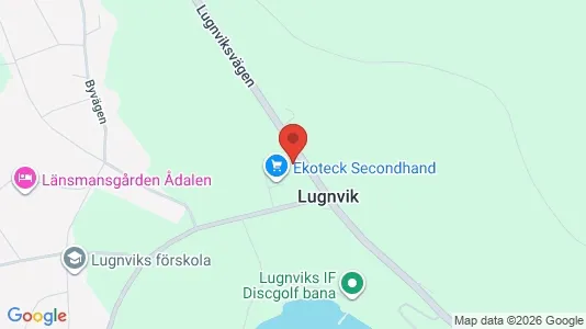 Lägenheter att hyra i Kramfors - kort over placeringen