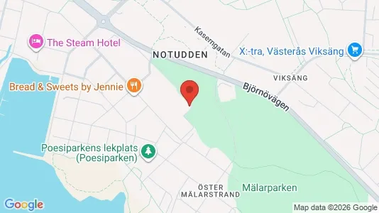 Lägenheter att hyra i Västerås - kort over placeringen