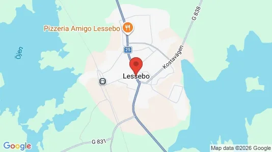Lägenheter att hyra i Lessebo - Bild från Google Street View