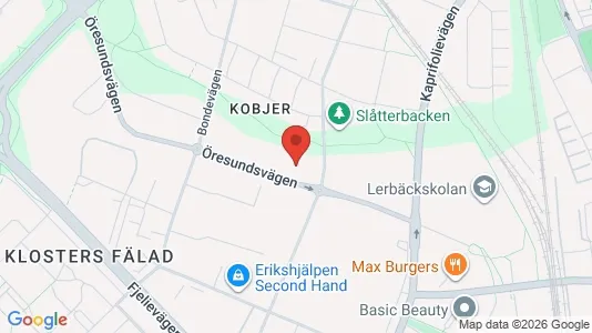 Lägenheter att hyra i Lund - kort over placeringen