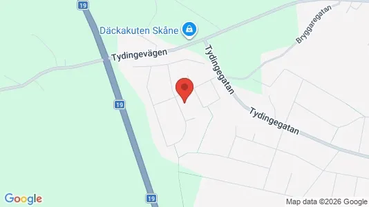 Lägenheter att hyra i Östra Göinge - kort over placeringen