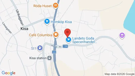 Lägenheter att hyra i Kinda - kort over placeringen
