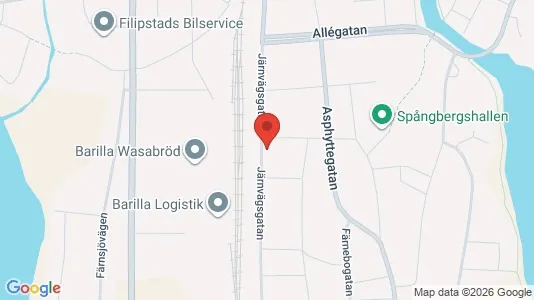Lägenheter att hyra i Filipstad - kort over placeringen