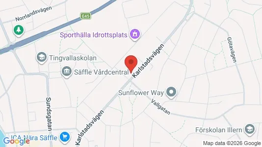Lägenheter att hyra i Säffle - Bild från Google Street View