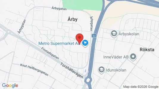 Lägenheter att hyra i Eskilstuna - kort over placeringen