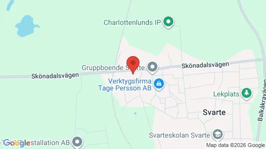Lägenheter att hyra i Ystad - kort over placeringen