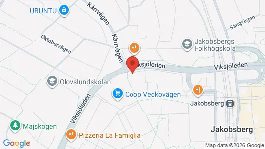 Lägenheter att hyra i Järfälla - kort over placeringen