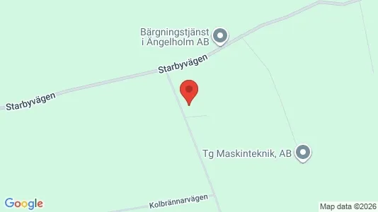 Lägenheter att hyra i Ängelholm - kort over placeringen