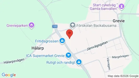 Rum att hyra i Båstad - kort over placeringen