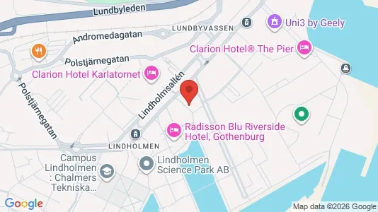 Lägenheter att hyra i Lundby - kort over placeringen