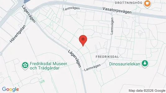 Lägenheter att hyra i Helsingborg - kort over placeringen