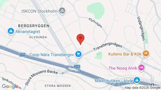 Lägenheter att hyra i Västerort - kort over placeringen