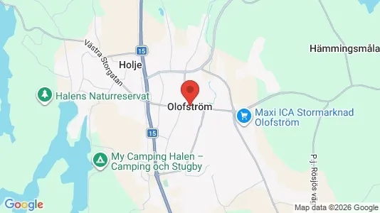 Hus att hyra i Olofström - Bild från Google Street View