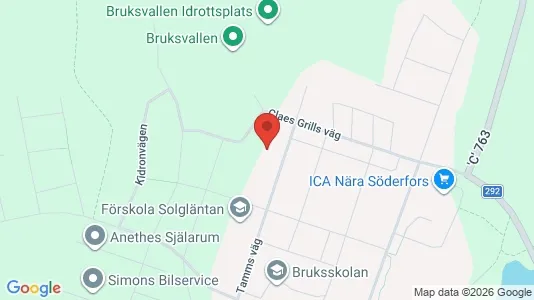 Lägenheter att hyra i Tierp - kort over placeringen