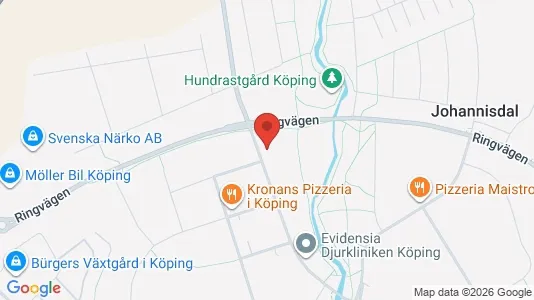 Lägenheter att hyra i Köping - kort over placeringen