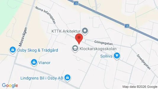 Lägenheter att hyra i Örkelljunga - kort over placeringen