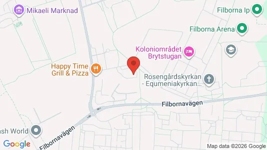 Lägenheter att hyra i Helsingborg - kort over placeringen