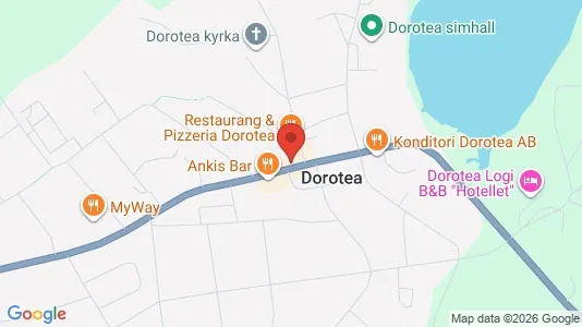 Lägenheter att hyra i Dorotea - Bild från Google Street View