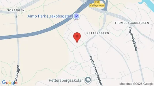 Lägenheter att hyra i Västerås - kort over placeringen