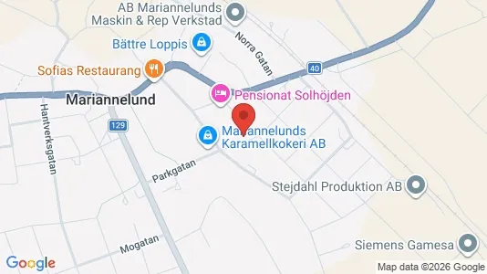 Lägenheter att hyra i Eksjö - kort over placeringen