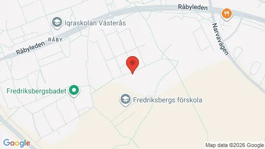 Lägenheter att hyra i Västerås - kort over placeringen