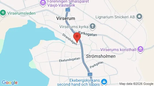 Lägenheter att hyra i Hultsfred - kort over placeringen