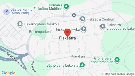 Lägenheter att hyra i Nacka - kort over placeringen