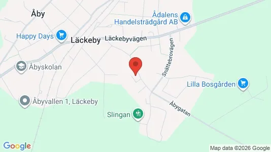 Lägenheter att hyra i Kalmar - kort over placeringen
